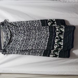Vintage wrap around skirt.